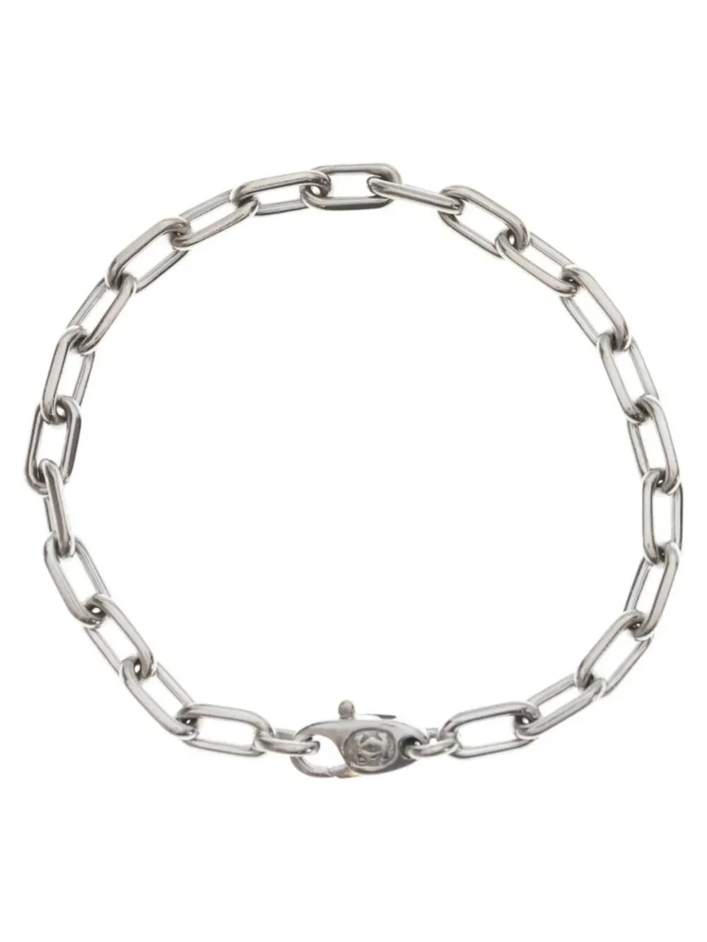 Cartier 18k White Gold Link Bracelet